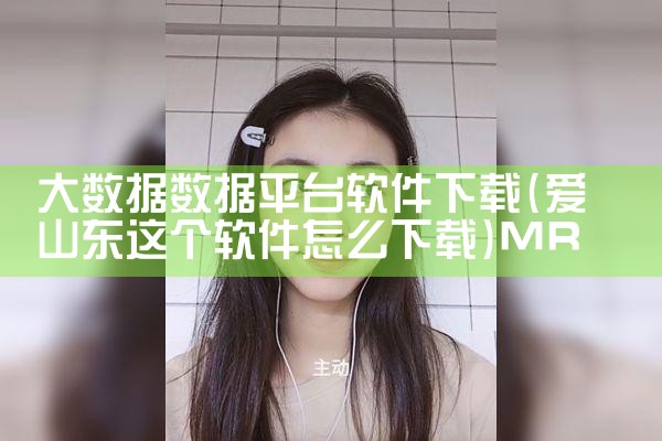 大数据数据平台软件下载|MR好色