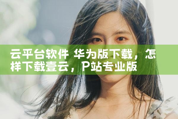 云平台软件 华为版下载|P站专业版