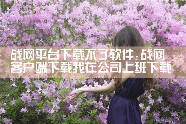 战网平台下载不了软件|哔咔漫画