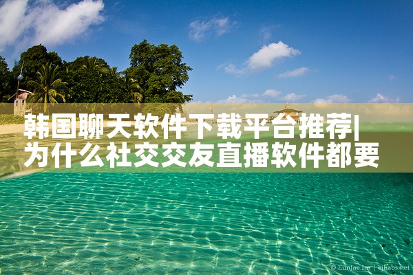 韩国聊天软件下载平台推荐|P站专业版